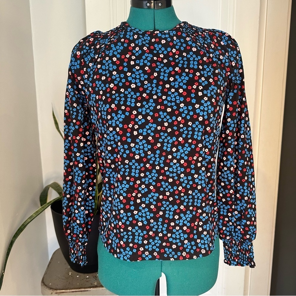 Boden georgia blouson jersey top size 4